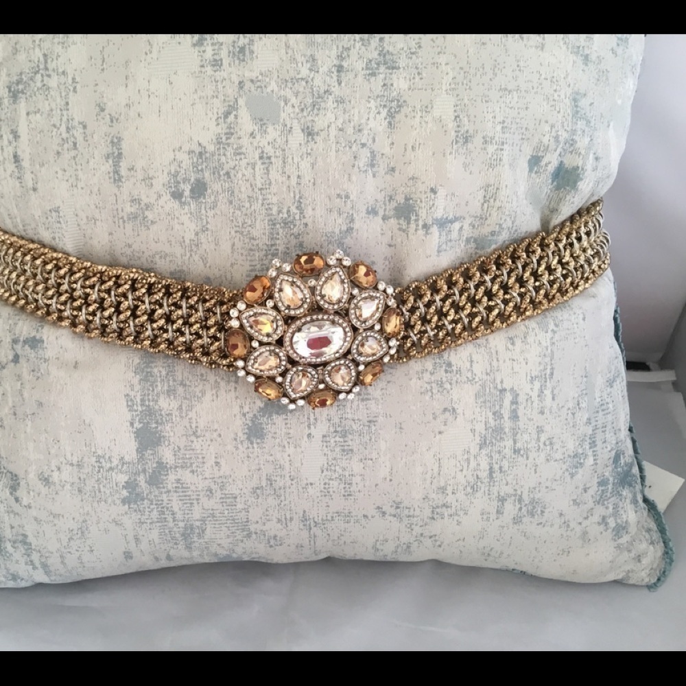 Roberto CAVALLI NWT LUXURY EXTRAVAGANZA DESIGNER GOLD BELT